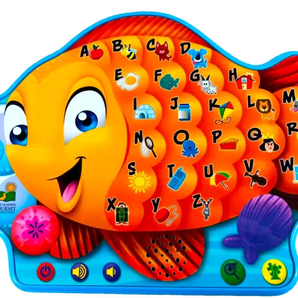 The Learning Journey TOUCH & LEARN ALPHABET FISH  - Award Winning Toy
